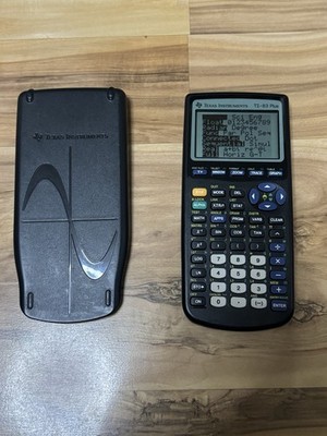Texas Instruments TI-83 Handheld Graphing Calculator
