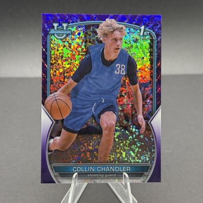 2022 Bowman University Chrome #2 Collin Chandler Purple Refractor /399 Kentucky
