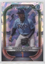 2021 Bowman Scouts Top 100 Atomic Refractor 63/150 Wander Franco #BTP-1 1u6