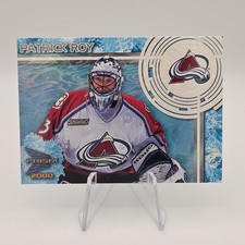 1999-2000 Pacific Prism Patrick Roy Clear Advantage Insert Card #5