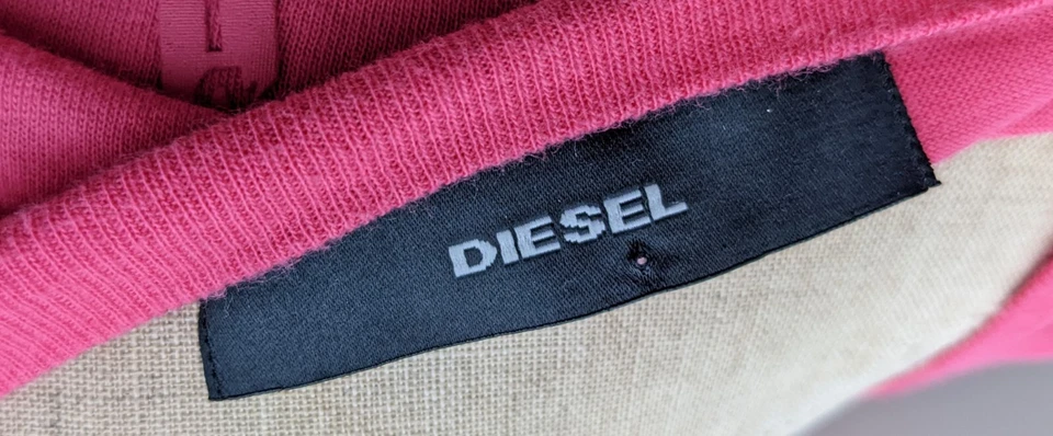 Diesel T-shirt Pink 12 Medium Cotton Lover - Image 4 of 4