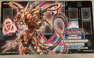 World Championship 2018 Playmat (Includes image of a new monster) : r/yugioh