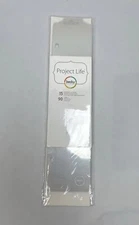 New Project Life Becky Higgins 15 Scrapbook Dividers Clear Fits 12x12 Albums