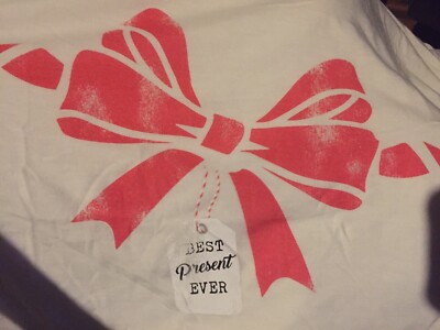 Maternity Size L Top Best Present Ever NWT Grayson/Threads Ribbon