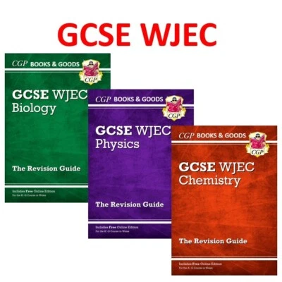 WJEC GCSE Biology Chemistry Physics Revision Guid Triple Science Key Stage 4 CGP