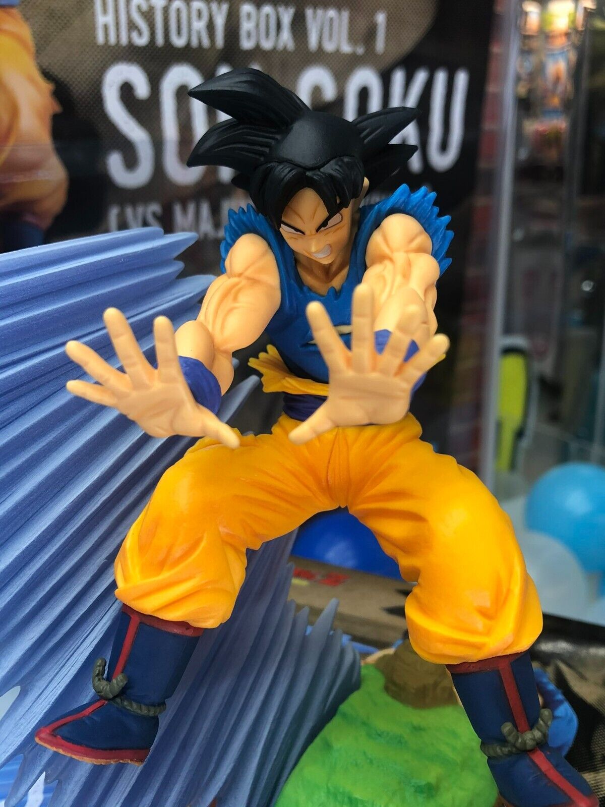 Boneco Dragon Ball Z Son Goku History Box Vol. 1 Bandai Banpresto