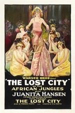 THE LOST CITY Movie POSTER 27x40 B Juanita Hansen George Chesebro Frank Clark