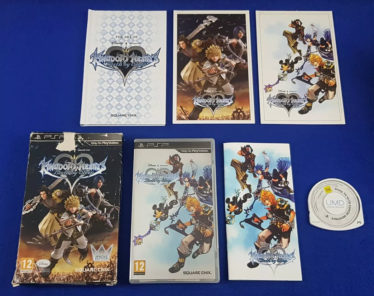 psp KINGDOM HEARTS Birth By Sleep Special Edition *x (Works on US Consoles)  PAL