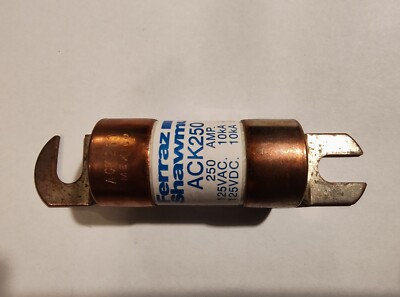 NEW Ferraz Shawmut ACK-250 Fuses ACK250 /250AMP/125VAC