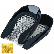 Women Insoles Heel Cushion Inserts Shoe Bone Spurs Pain Relief Cup Pads Silicone