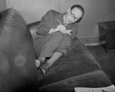 Historic British Tv & Radio Comedian Arthur Askey No 2 Old Photo