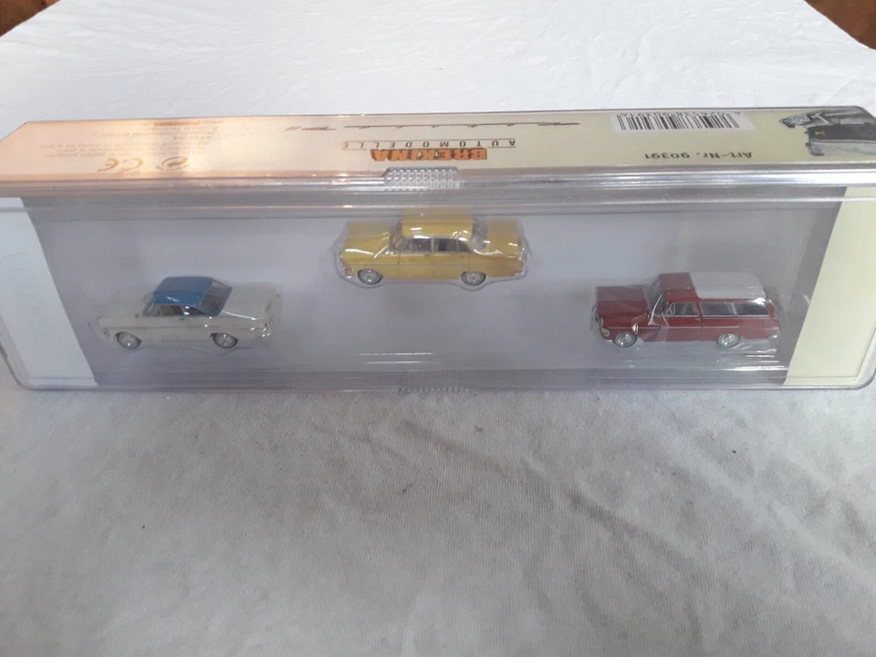 Brekina 90391 H0 Opel Rekord PII Coupé - Limousine - CarAVan