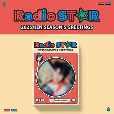 VIXX KEN 2025 SEASON S GREETINGS/Calendar+Photo Book+3 Card+Photo+Ring+etc+POB