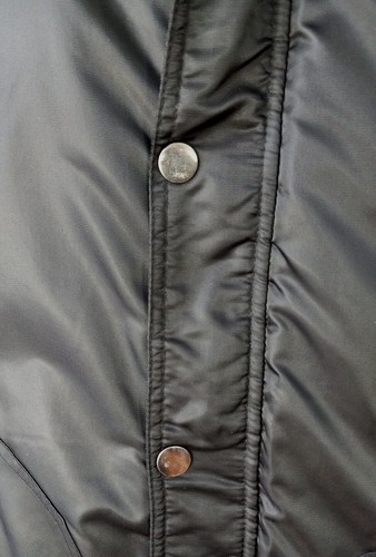 Y2K South Pole Mens XL Hooded Jacket Bomber Coat Black 90s NY Streetwear HTF - Picture 8 of 19