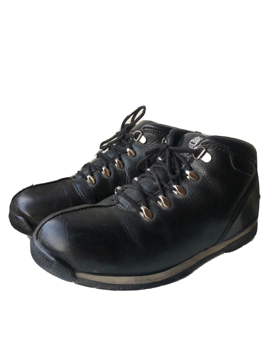 Timberland Eurohiker Split Rock Boys Leather Boots sz 39 96973