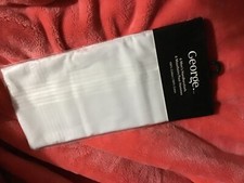 george 6 pack of handkerchief New white