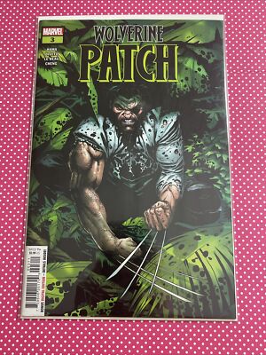 WOLVERINE PATCH #3 GEOFF SHAW REGULAR MAIN COVER 2022 larry hama x-men marvel
