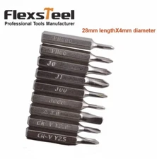 9PC Screwdriver Bit Micro 4 Set PH000,PH00,J0,J1,J00,J000,Y2.0,Y2.5,Triangle 3.0