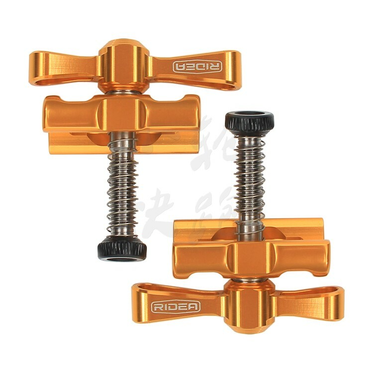 Ridea Titanium Bolt Easy Shell Hinge Clamp C Buckle for Brompton