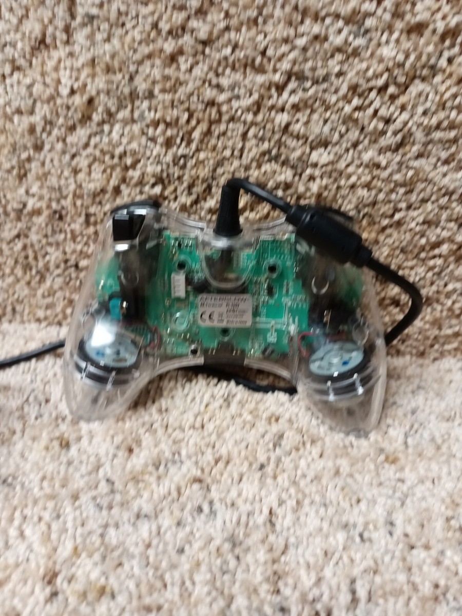 XBOX 360 Afterglow Wired Clear Controller Model PL-3702 | eBay