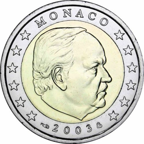Münzen aus Monaco nach Euro-Einführung 2003