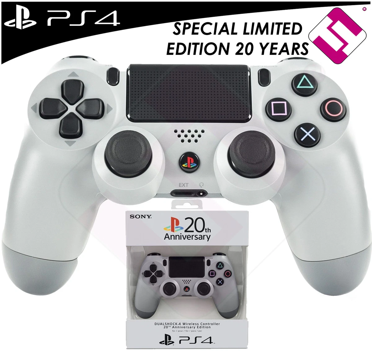 MANDO PS4 EDICION LIMITADA 20TH ANIVERSARIO CONTROLADOR DUALSHOCK  PLAYSTATION 4