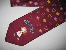 Red Maryanne's Kids Tie Necktie Symmetry 4412 