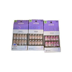 kiss core nails 3 sets
