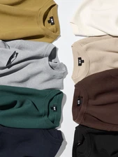 UNISEX Wear UNIQLO Machine-Washable Milano Ribbed Sweater Stretchy Knit