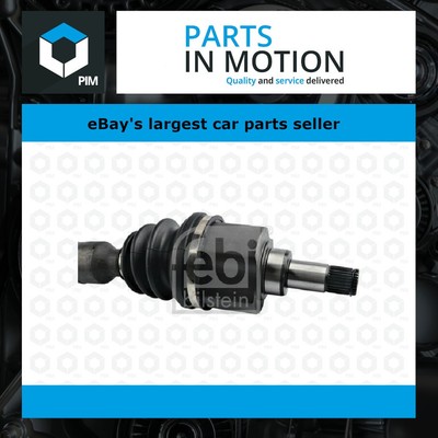 Drive Shaft fits VW POLO Mk5 1.0 Front Right 14 to 17 Driveshaft 6C0407272H Febi
