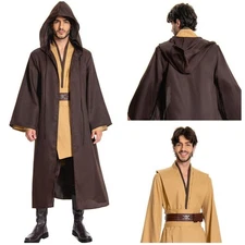 Wars Jedi Knight cosplay fBrown Costume Anakin skywalker Halloween party fullset