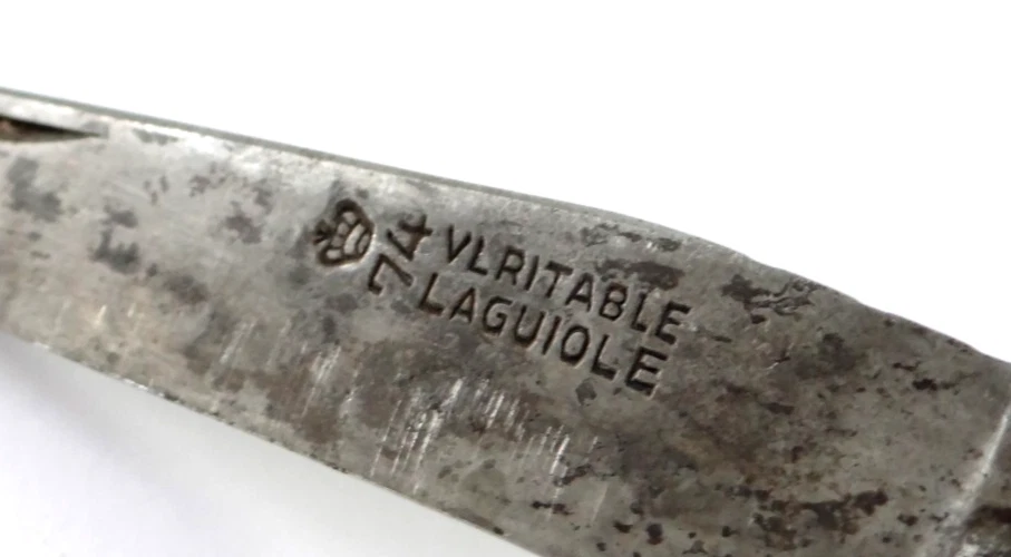 Laguiole 74 Veritable Vintage Taschenmesser Klappmesser Knife - Bild 4 von 4
