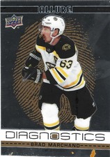2020-21 Upper Deck Allure - Diagnostics Brad Marchand #D-10 Boston Bruins