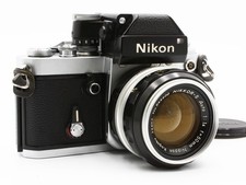 Nikon F2 Photomic SLR NIKKOR-S Auto 50mm f1.4 Lens Japan  As-is  