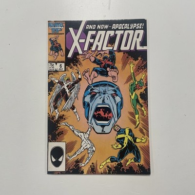 X-factor #6 1986 FN/VF 1st Full Appearance of Apocalypse *See Description