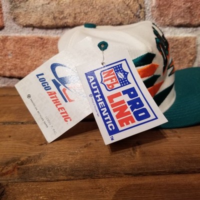 New* Vintage 90s NFL Miami Dolphins Diamond Cut NFL Pro Line