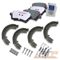 BremsbelÄGe + Bremsbacken + ZubehÖR Hinten FÜR BMW 3-ER E36 5-ER E34 7-ER E32 Z3