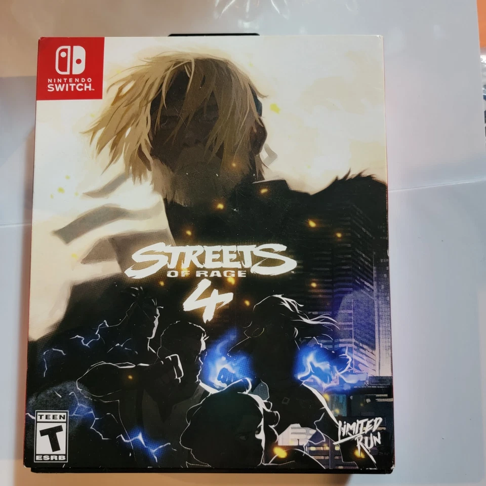 Streets Of Rage 4 Édition Classique (Nintendo Switch) Limited Run Avec Bande Son - Photo 1/1
