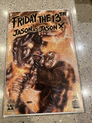 FRIDAY THE 13TH  JASON VS JASON X  #1   FACE OFF  VARIANT  2006