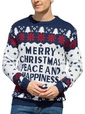 NWOT Men's Christmas Ugly Sweater SZ XXL