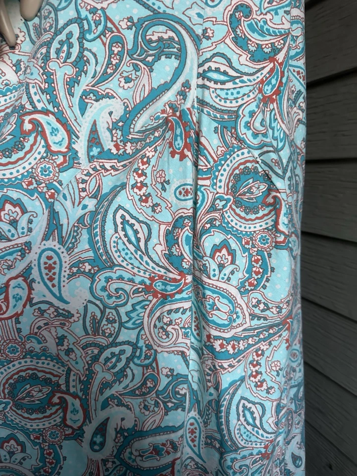 Женское эластичное хлопковое макси-платье Jessica London большого размера размер 18P цвет как новое - Изображение 3 из 4