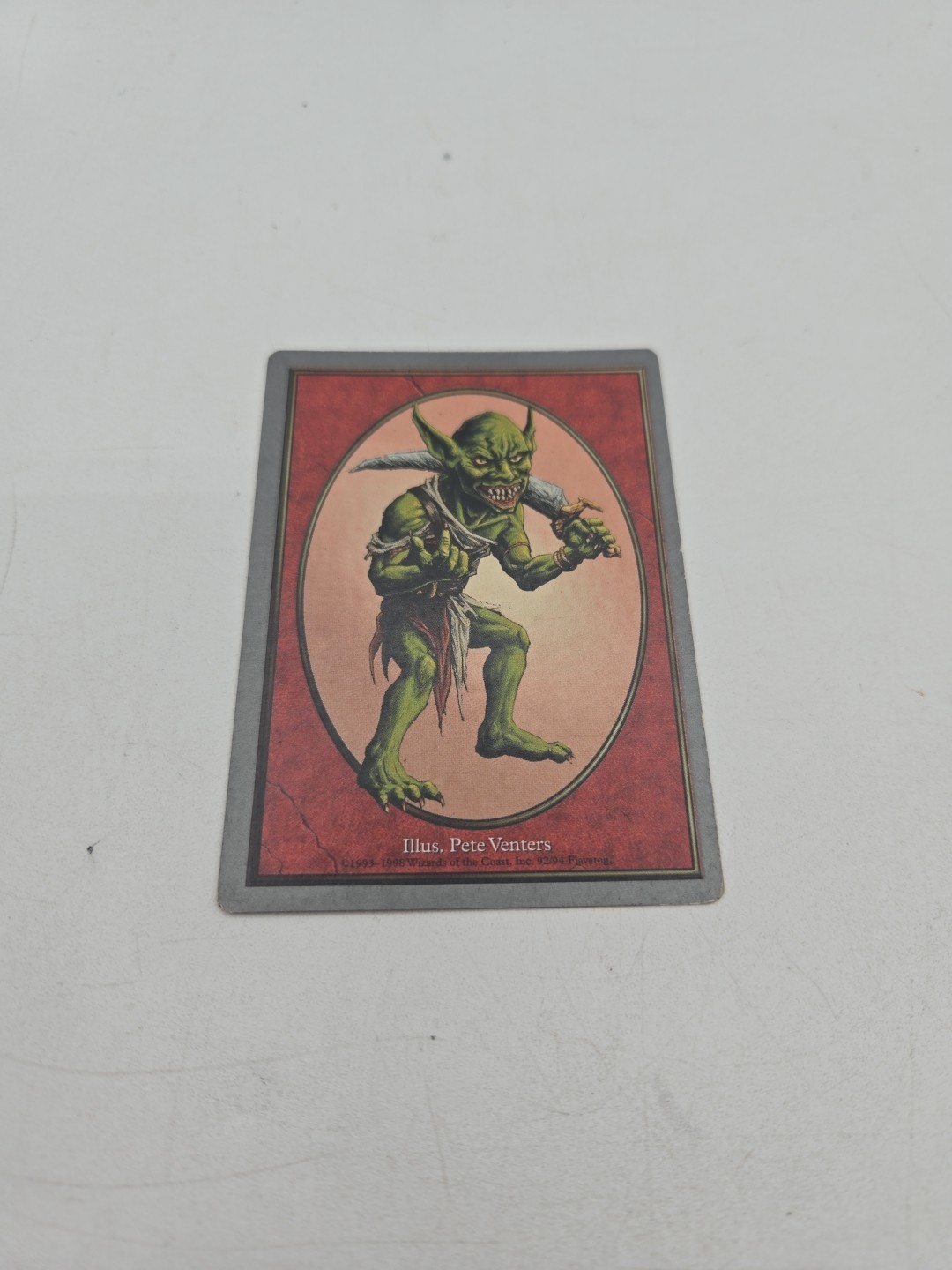 MTG TOKEN Goblin Unglued NM Near Mint Unplayed