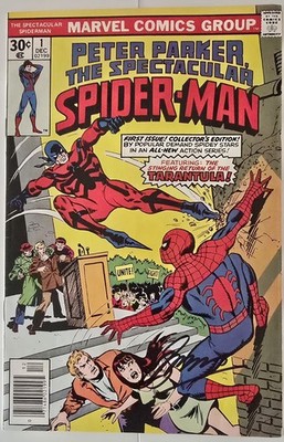 Peter Parker The Spectacular Spider-Man #1 SIGNED by writer Gerry Conway