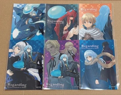 TenSura Sticker Set 10th Anniversary, Color, Slime Isekai Series, 6 pcs,