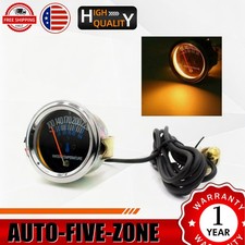 2 52mm Mechanical Black Metal Pointer Water Temp Temperature Gauge Sensor 