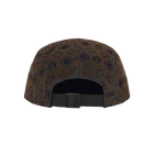 Casquette de camp en denim floqué Supreme noire   24FW