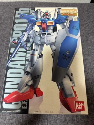 Bandai MG 1/100 RX-78GP01Fb Gundam Full Burnern Coating Ver. Model Kit Japan - Image 1 of 4