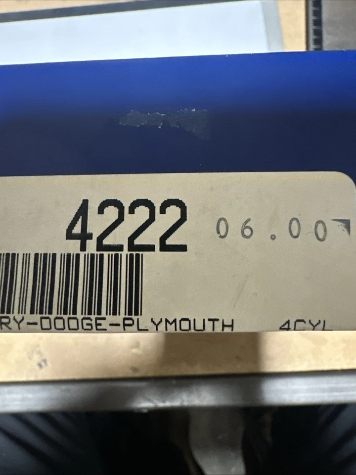 Juego de anillos de pistón Hastings 4222 para Chrysler, Dodge, Plymouth 4 cilindros nuevo de stock Foto 2 de 4