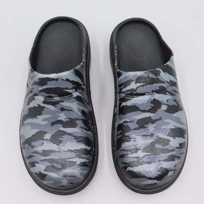 OOFOS OOcloog Camo Recovery Sandals Womens Size 8 US Black  display picture 2