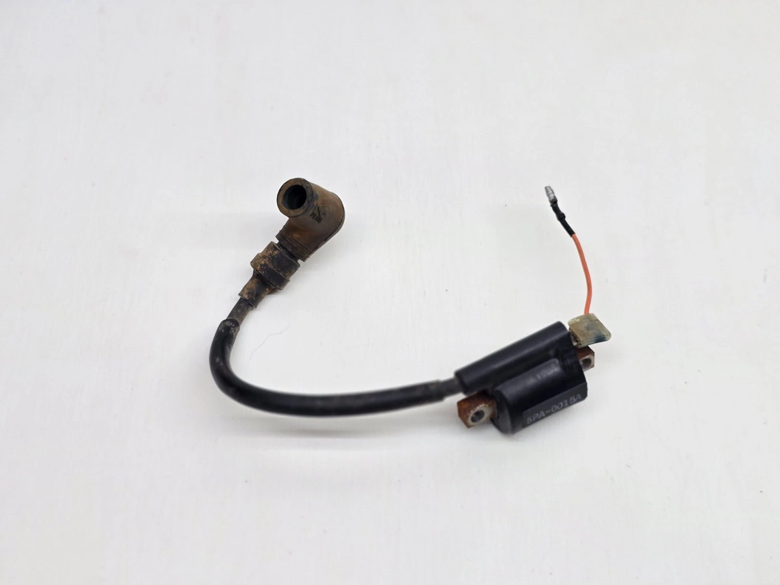 02-18 Yamaha YZ85 OEM Ignition Coil Spark Plug Wire Cap Engine 5PA-82310-00-00